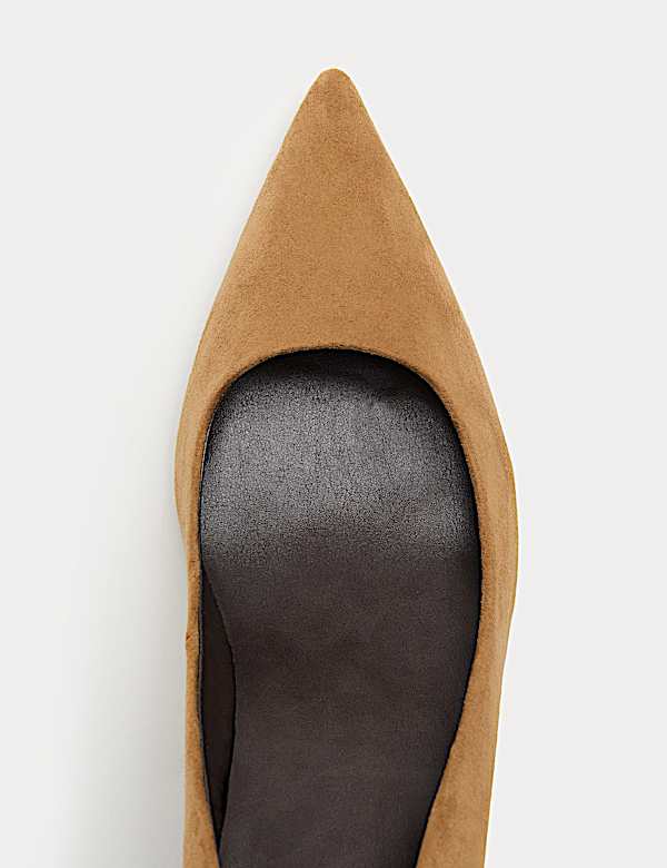 Stiletto Heel Pointed Court Shoes - KR