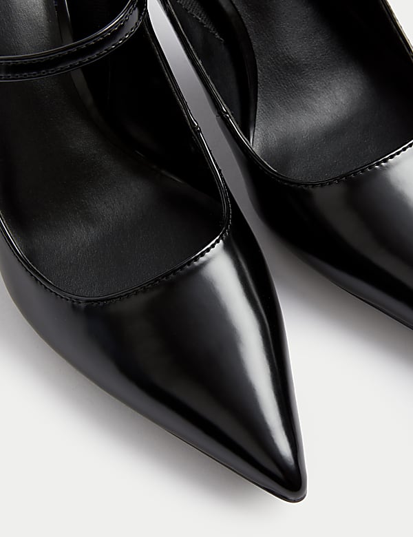 Stiletto Heel Pointed Mules - MX