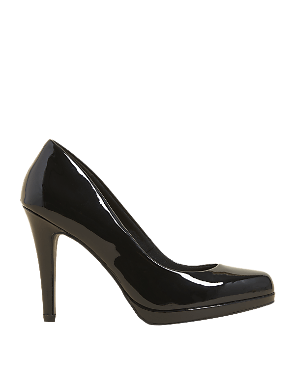Buy Patent Stiletto Heel Court Shoes at Marks Spencer