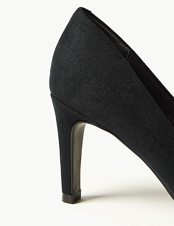 Stiletto Heel Pointed Court Shoes