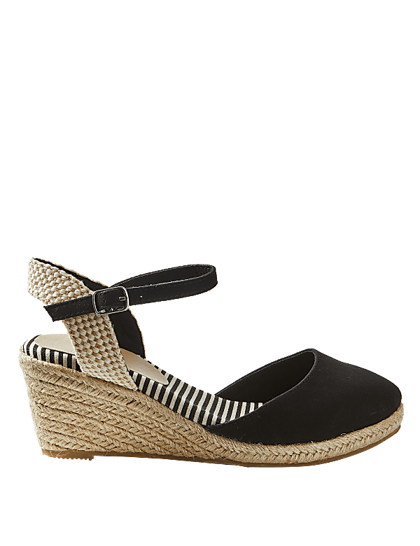 Buy Wide Fit Wedge Heel Espadrilles at Marks Spencer