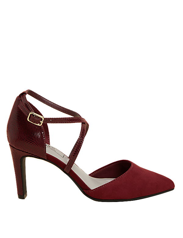 Wide Fit Stiletto Heel Court Shoes