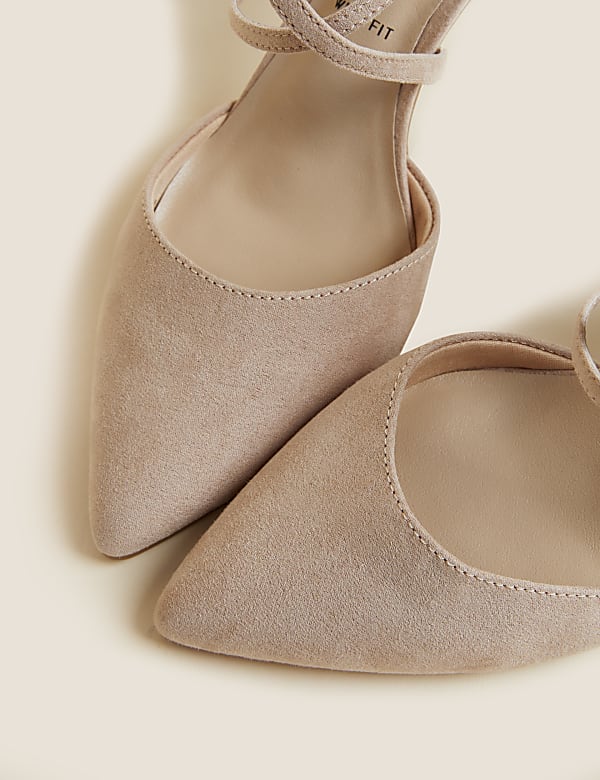 Wide Fit Stiletto Heel Court Shoes
