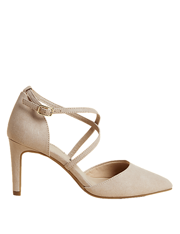 Buy Wide Fit Stiletto Heel Court Shoes at Marks Spencer