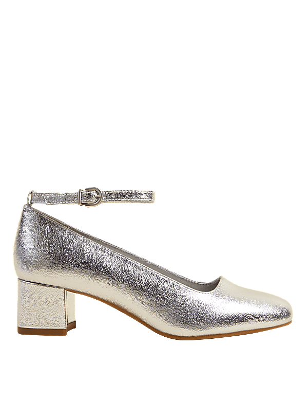 Silver court shoes wide fit online