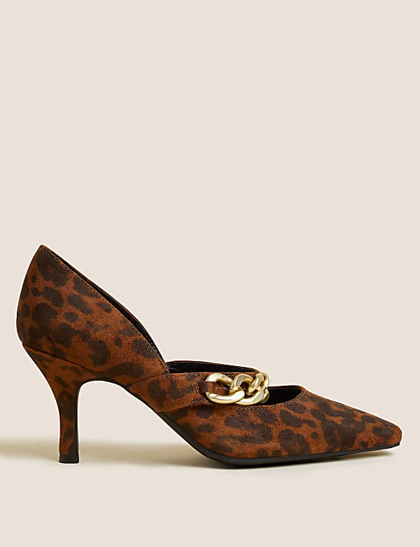 Wide Fit Stiletto Heel Court Shoes