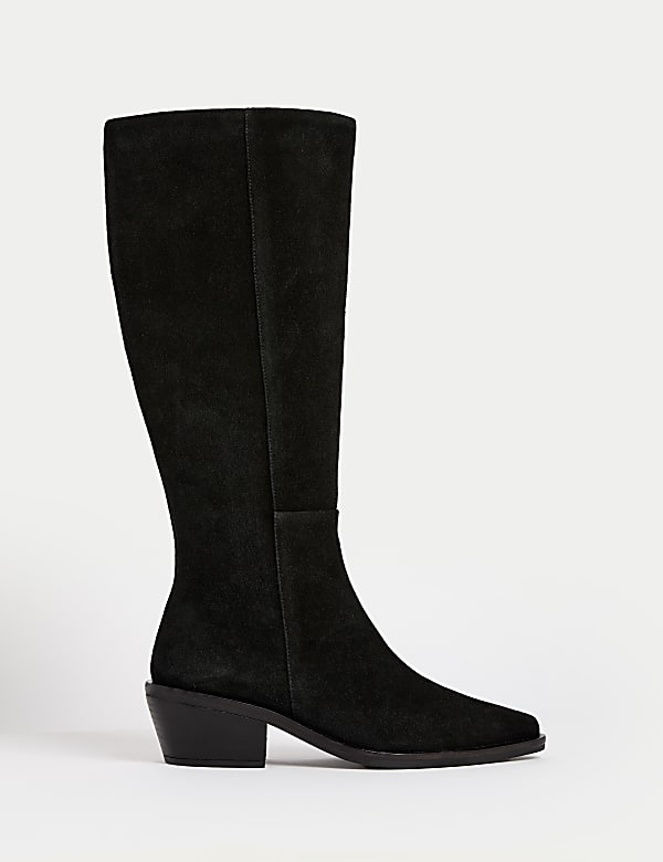 Suede knee high boots canada outlet