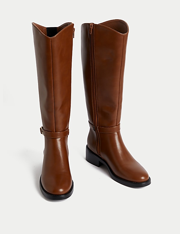 Riding Knee High Boots - ID