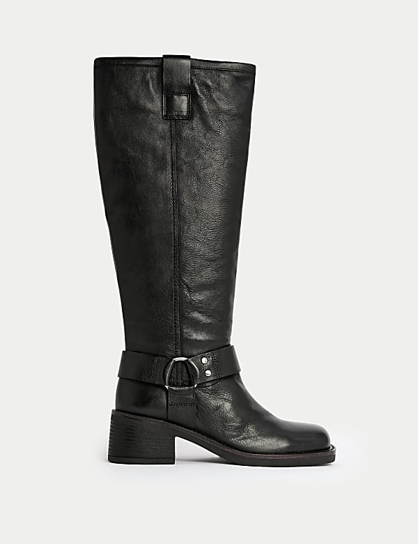 High biker boots clearance