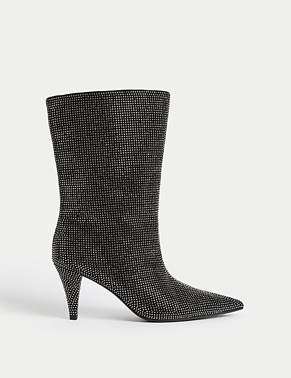 M&s heeled boots hotsell