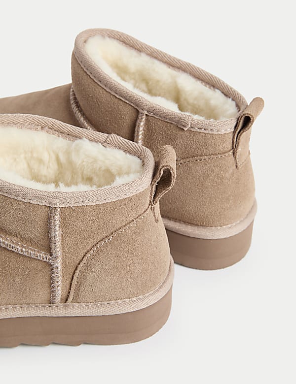 Suede Flatform Boots - HR