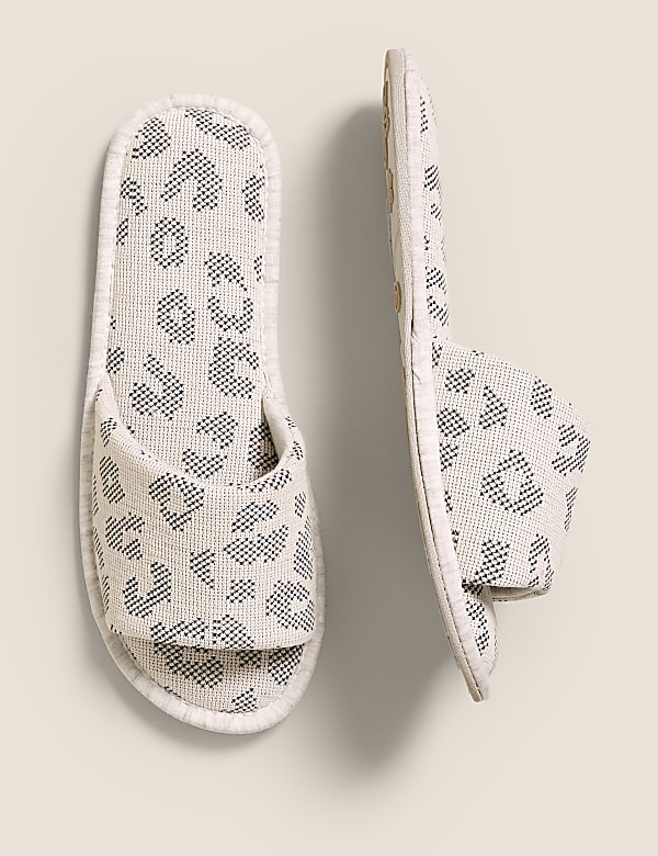 Open Toe Mule Slipper