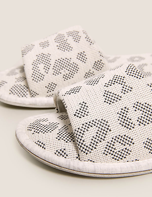 Open Toe Mule Slipper