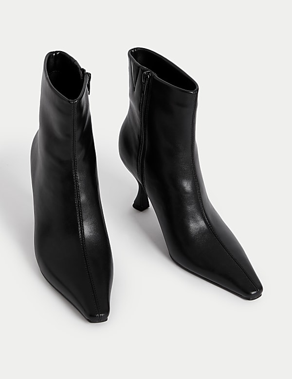 Stiletto Heel Sock Boots - LU