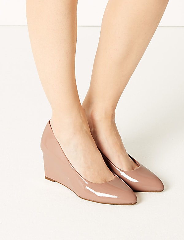 Buy Wedge Court Shoes at Marks Spencer