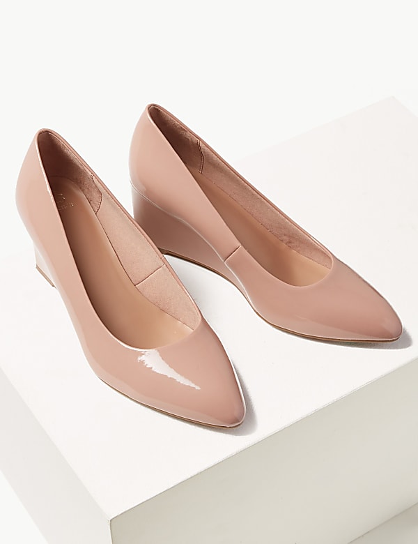 Wedge Court Shoes