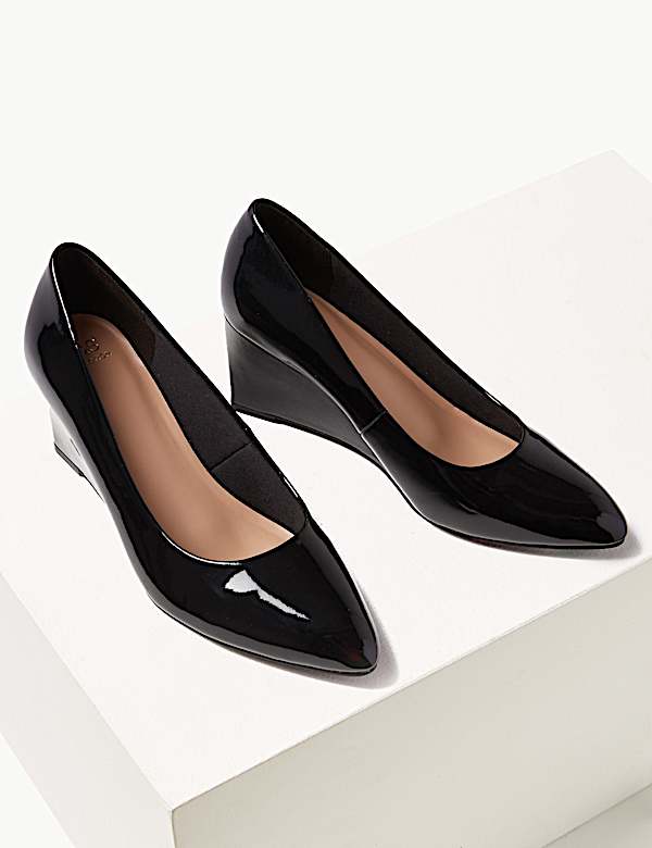 Wedge Court Shoes