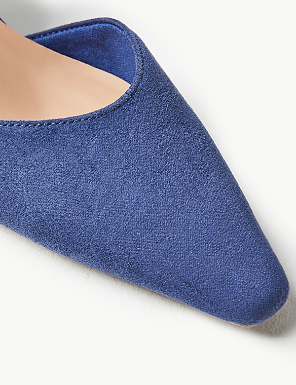 Kitten Heel Slingback Shoes