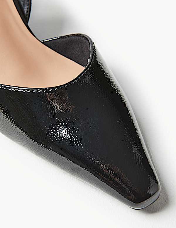 Kitten Heel Slingback Shoes