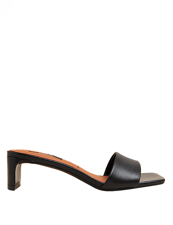 Leather Statement Mules