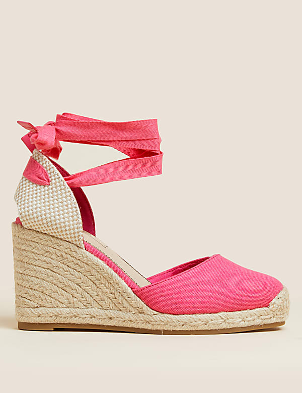 Buy Canvas Wedge Espadrilles at Marks Spencer