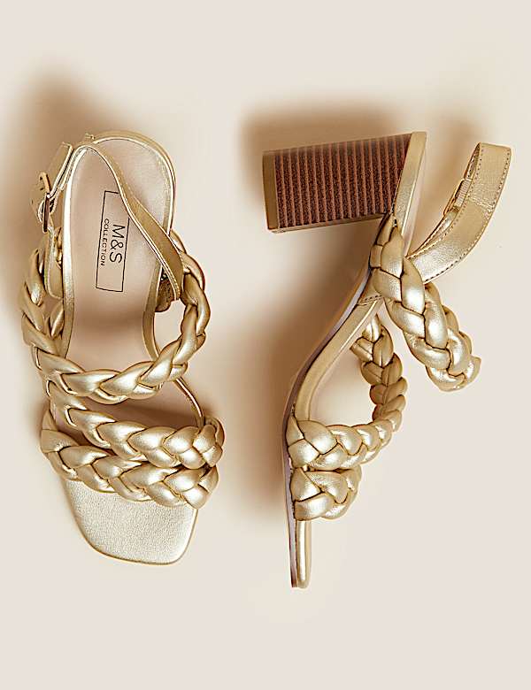 Sandal Model Tenun Hak Bentuk Balok - ID