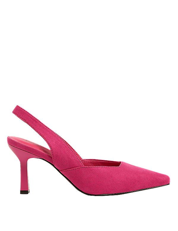 Stiletto Heel Pointed Slingback Shoes