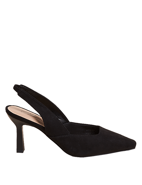 Buy Stiletto Heel Pointed Slingback Shoes at Marks Spencer