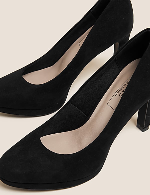 Platform Stiletto Heel Court Shoes