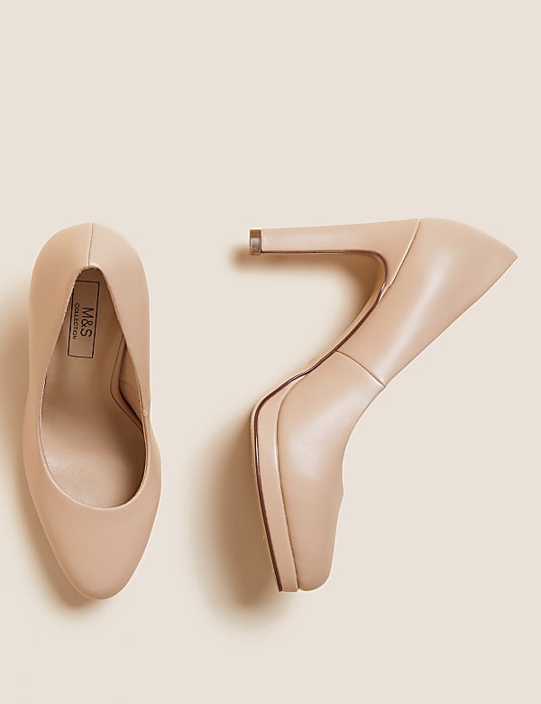 Platform Court Shoes