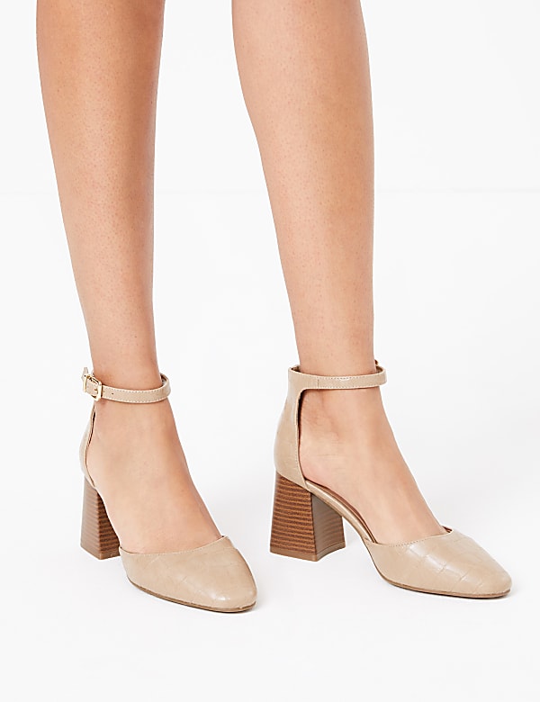 Marks and spencer ankle strap shoes store