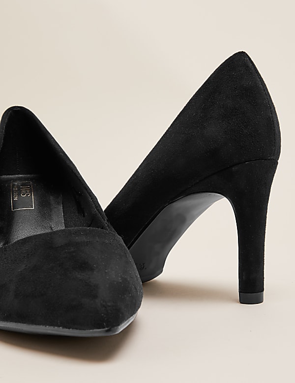 Stiletto Heel Pointed Court Shoes