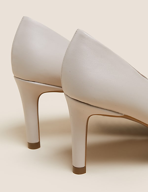 Stiletto Heel Pointed Court Shoes