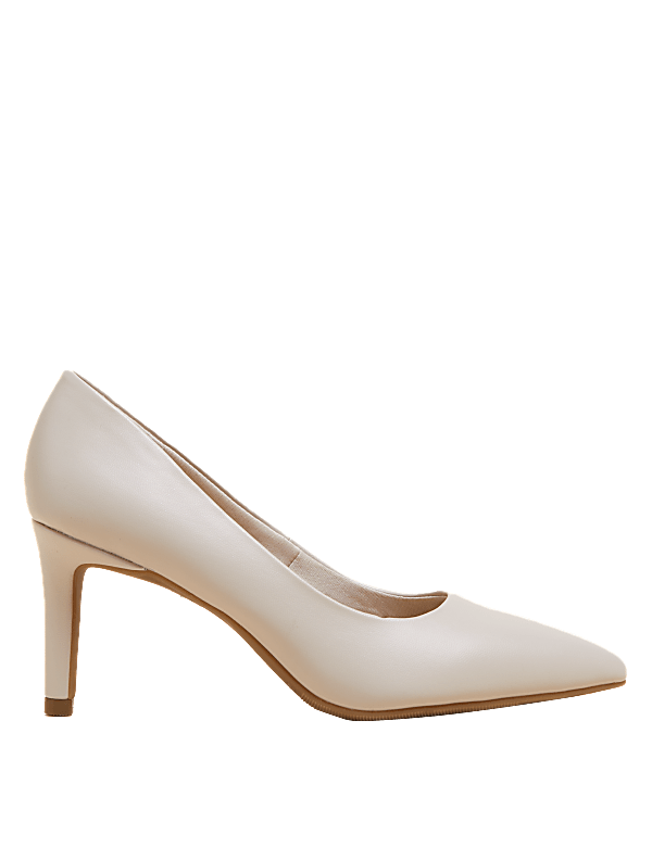 Stiletto Heel Pointed Court Shoes