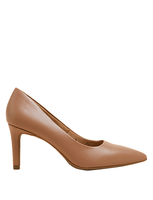 Stiletto Heel Pointed Court Shoes