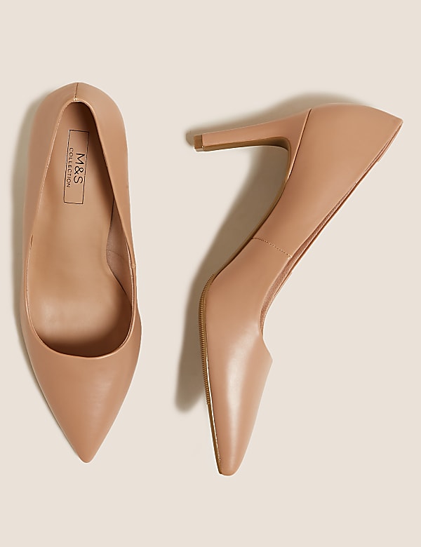 Pointed toe court heels discount