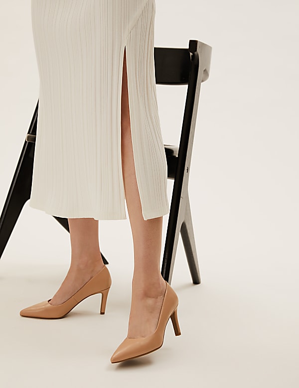 Buy Stiletto Heel Pointed Court Shoes at Marks Spencer
