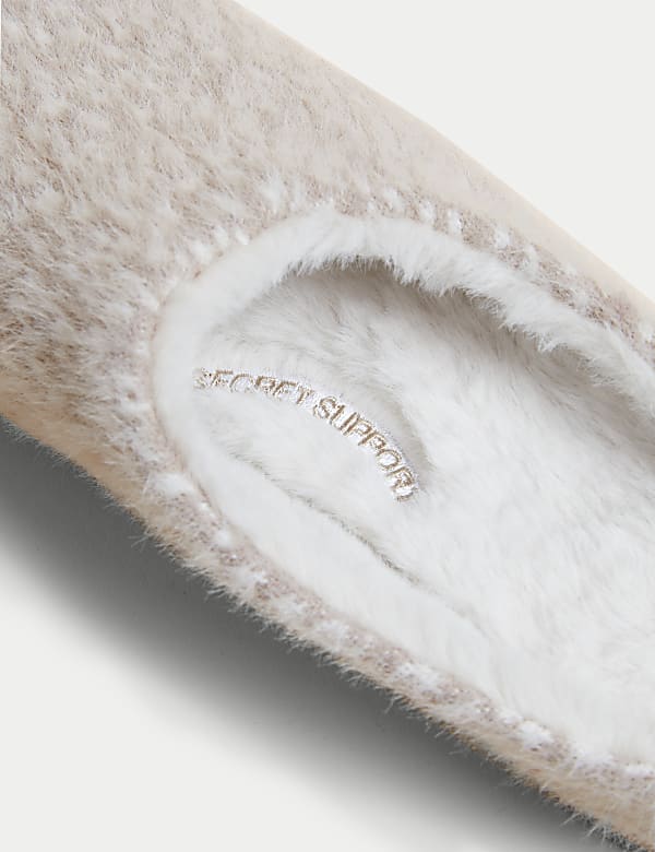 Mule Slippers with Secret Support