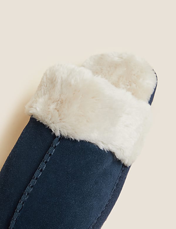 Suede Mule Slipper