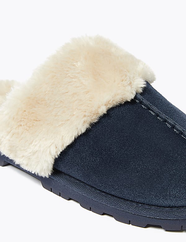 Suede Mule Slipper