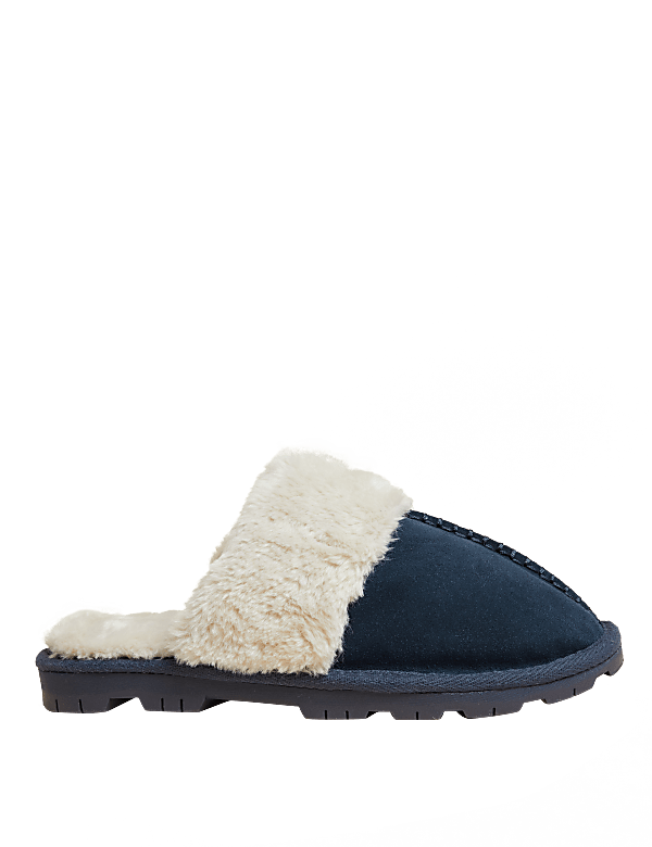 Suede Mule Slipper