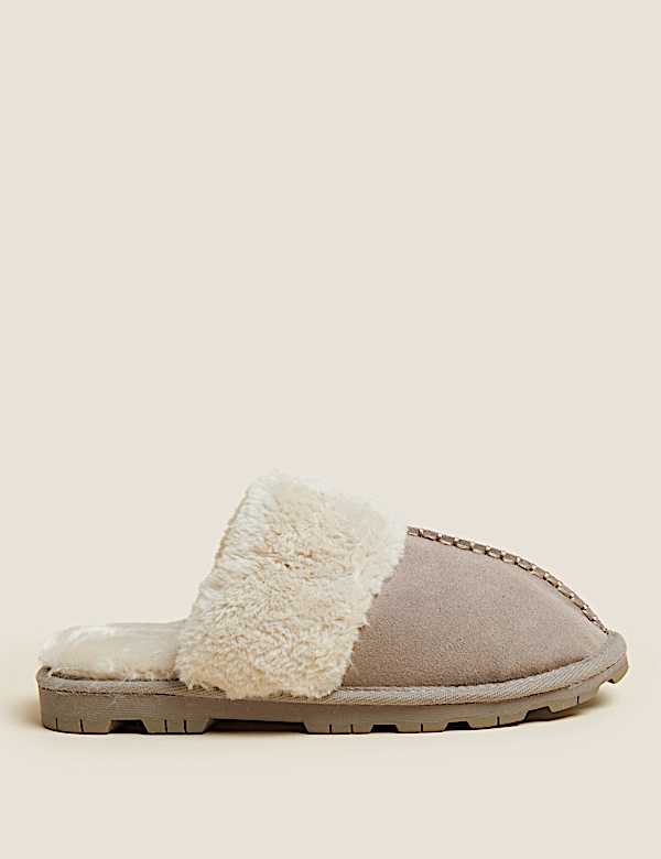Suede Mule Slipper
