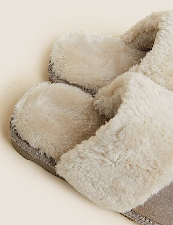 Suede Mule Slipper