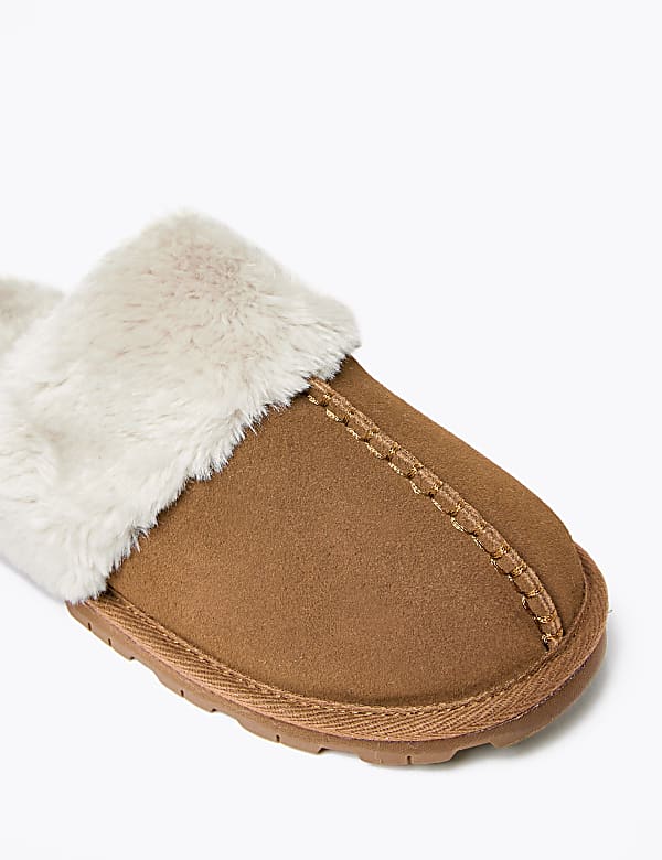 Suede Mule Slipper