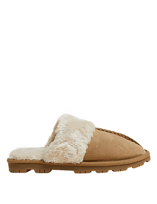 Suede Mule Slipper