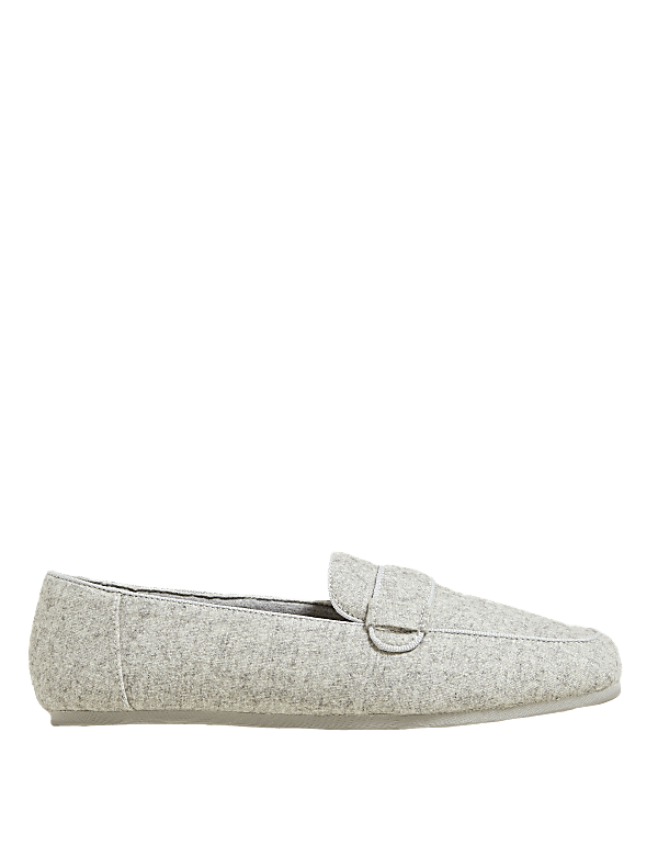 Square Toe Moccasin Slippers