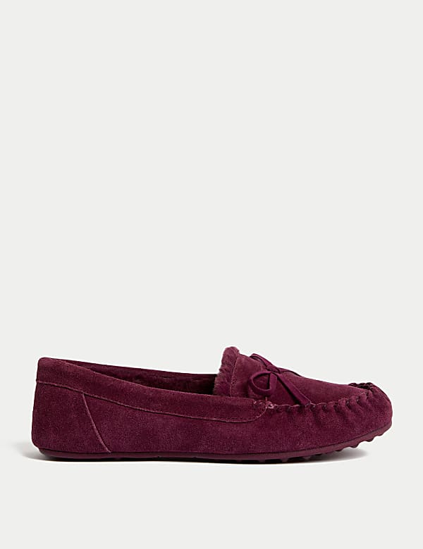 Marks and spencer moccasin slippers on sale