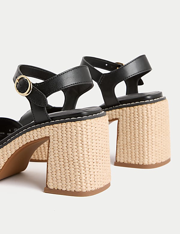 Plattform-Sandalen mit Schlie&szlig;e - AT