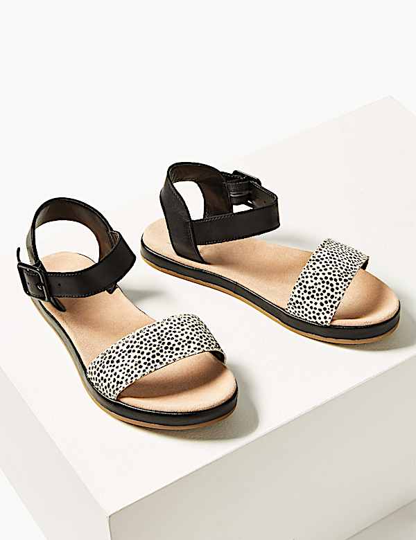 Leather Open Toe Sandals