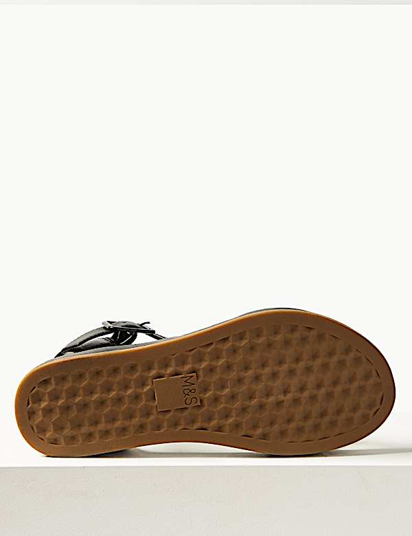 Leather Open Toe Sandals